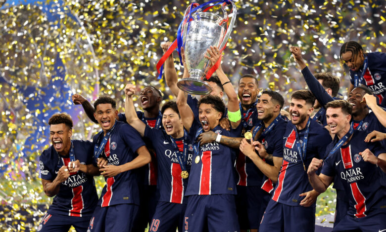 باريس سان جيرمان يُتوج بلقب دوري أبطال أوروبا
