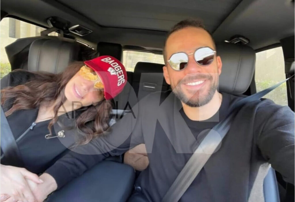 آمال ماهر وزوجها علي محجوب