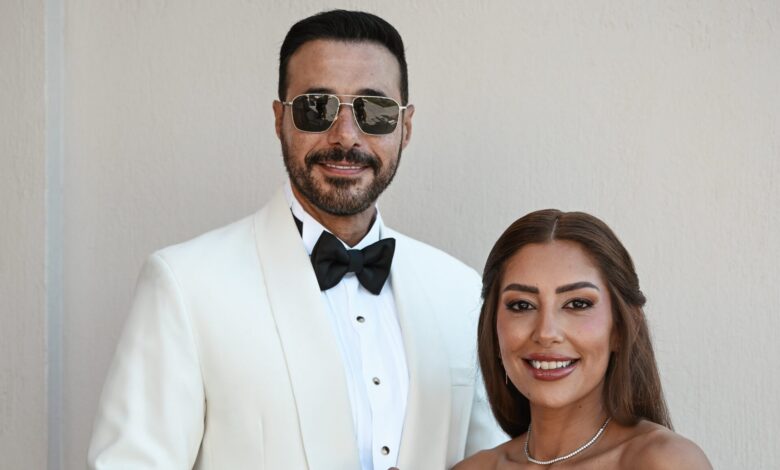 ميرنا الهلباوي وأحمد السعدني